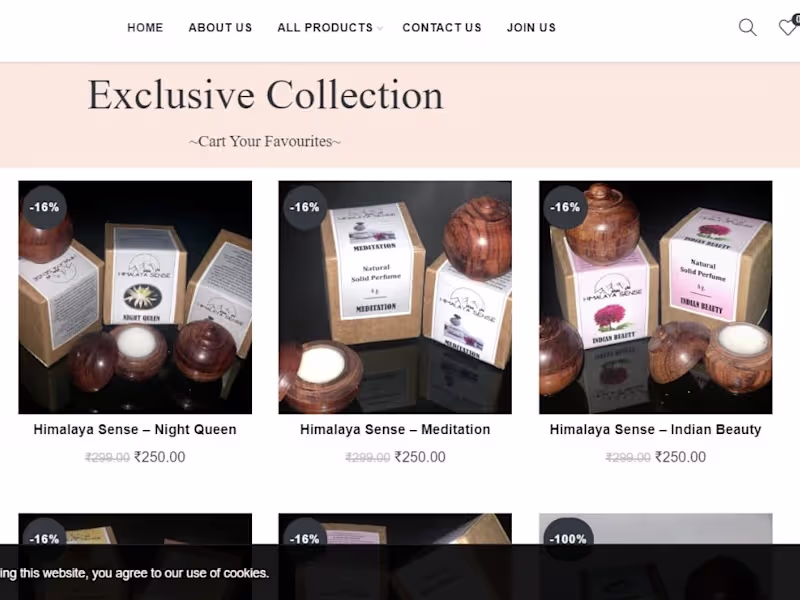 Cover image for Himalaya Sense E-commerce Website