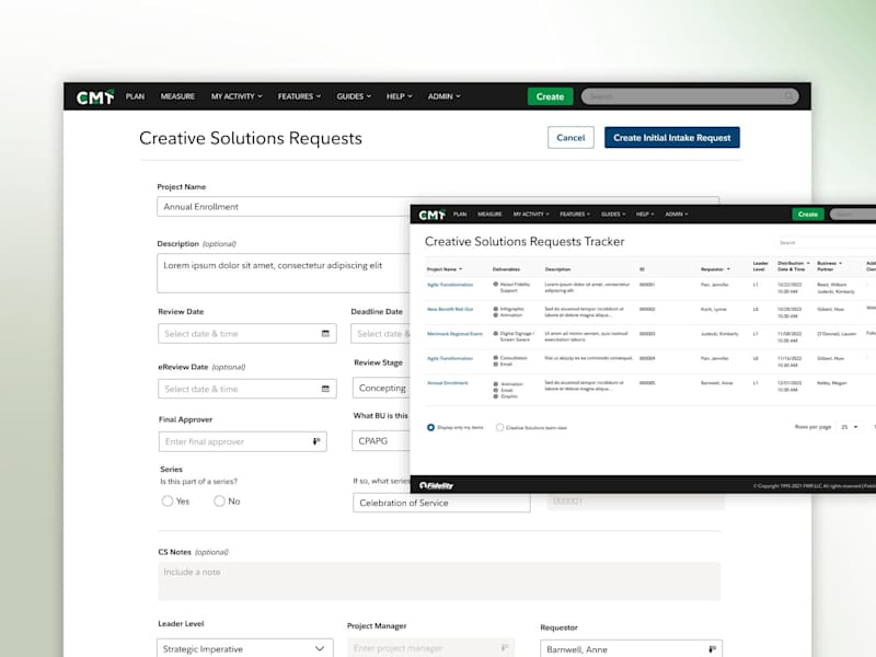 Cover image for Custom Creative Services Project Management Tool