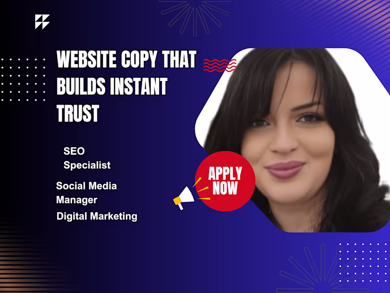 Cover image for Website Copy That Builds Instant Trust
