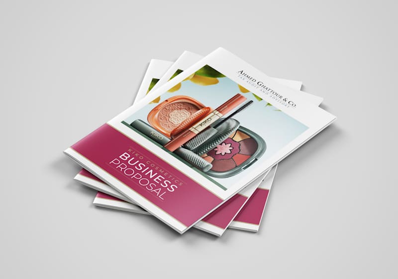 Cover image for A4 Business Proposal Design | Ahmed Ghattour & Co - KIKO MILANO