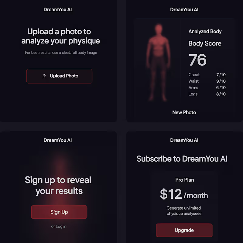 Cover image for This is Dream You AI. This was a mobile consumer app that I ...