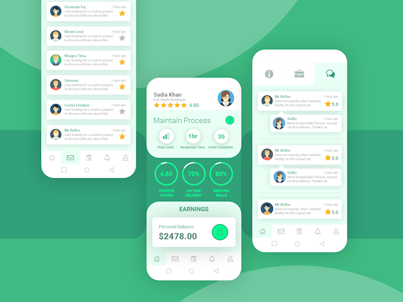 Cover image for Freelancing UI App