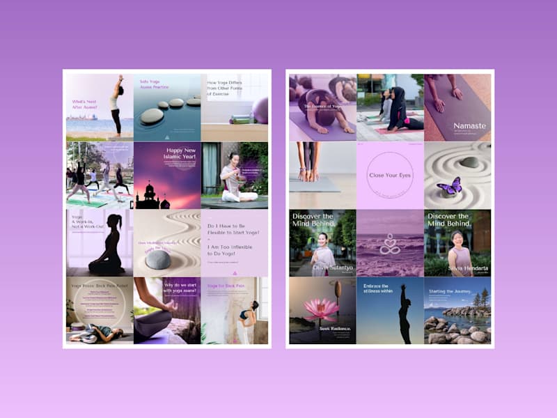 Cover image for Innerlight Yoga Edu Brand Communication & Content Design