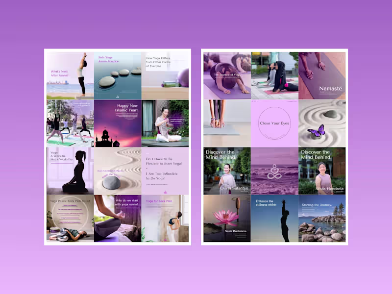Cover image for Innerlight Yoga Edu Brand Communication & Content Design