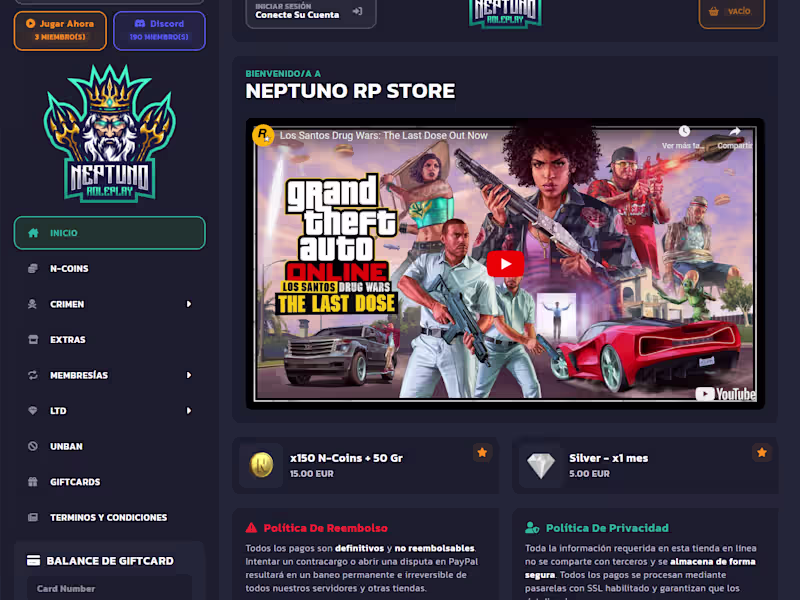 Cover image for NEPTUNORP STORE