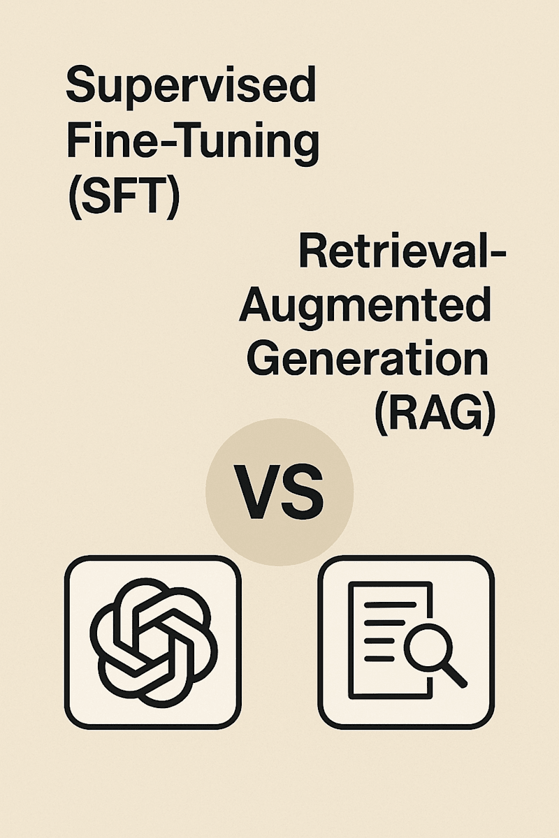 Cover image for Comparative Analysis of SFT and RAG in NLP