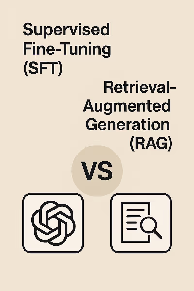 Cover image for Comparative Analysis of SFT and RAG in NLP