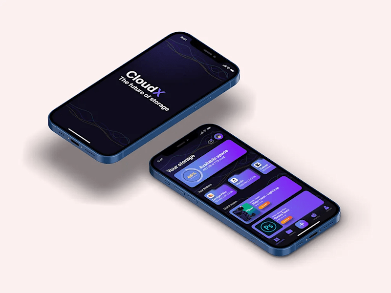 Cover image for CloudX | UI/UX Application Conception 🎆