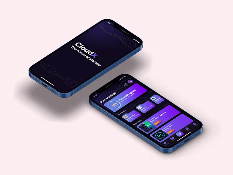 Cover image for CloudX | UI/UX Application Conception 🎆