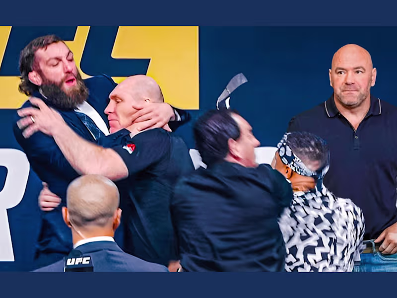 Cover image for When UFC Feuds Erupt Into Public Brawls Video Project