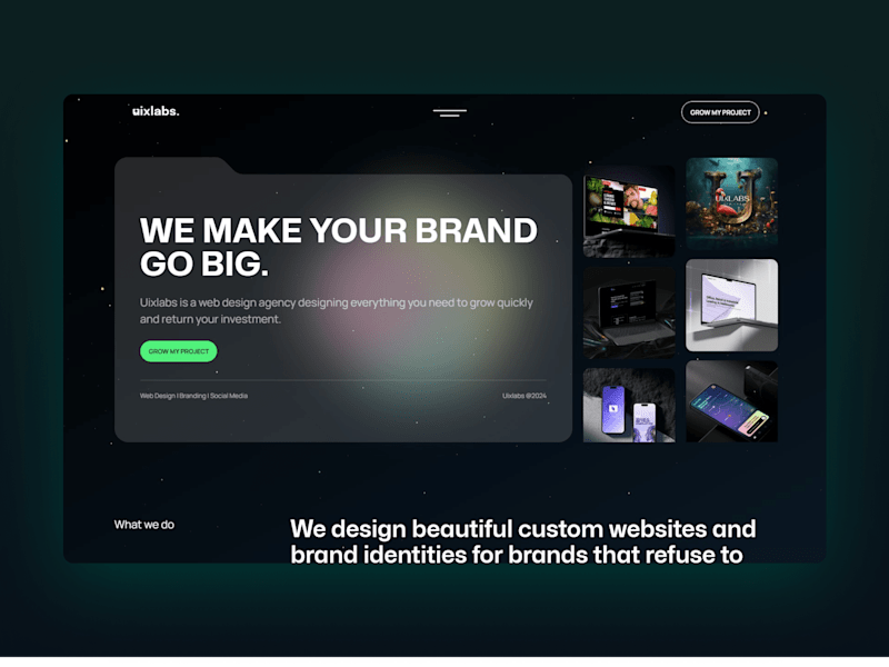 Cover image for Weblow website + UIUX in Figma for Web design agency