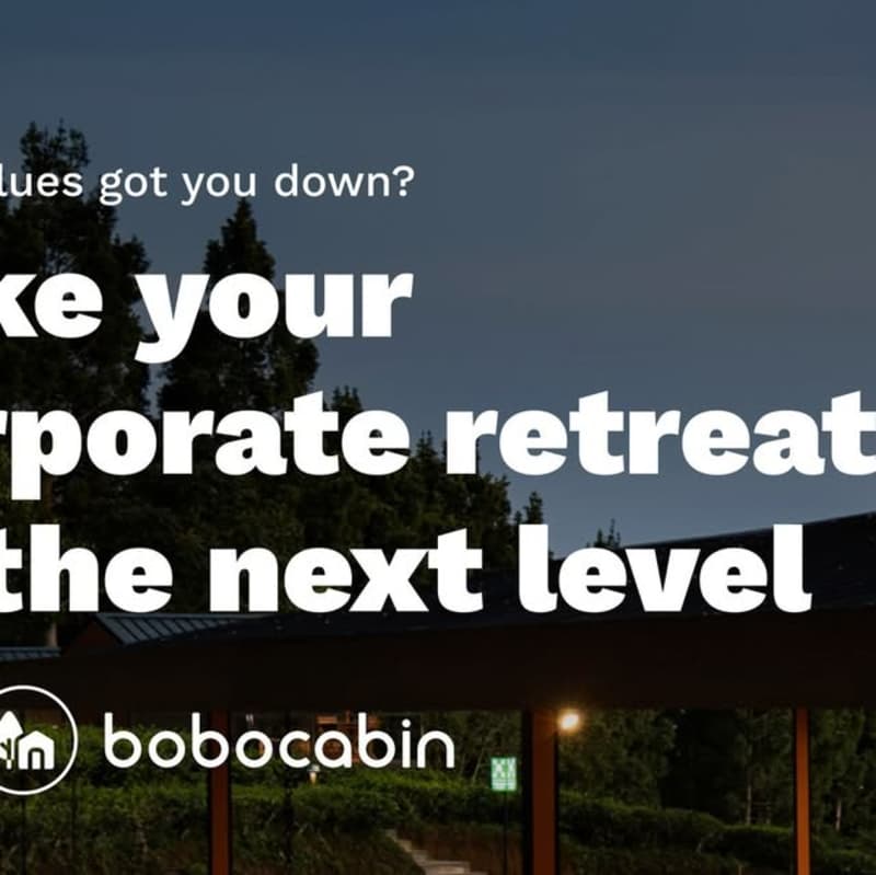 Cover image for Bobocabin Group Outing Promotion