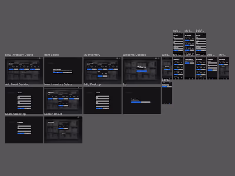Cover image for Figma High Fidelity Prototype for any project