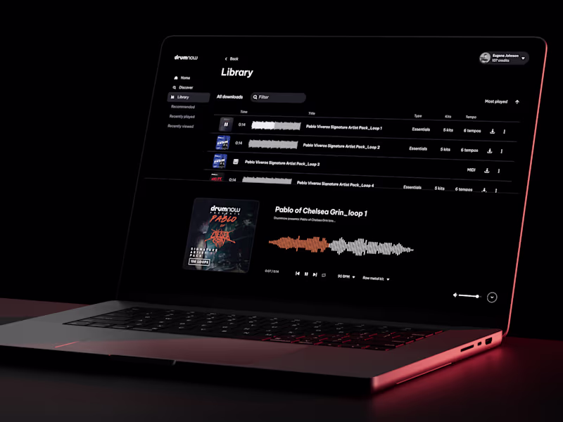 Cover image for Desktop & Mobile Music App