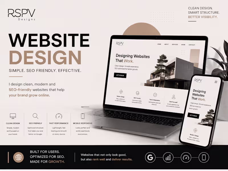 Cover image for Website Design