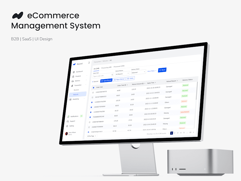 Cover image for SaaS | E-Commerce Management System Design