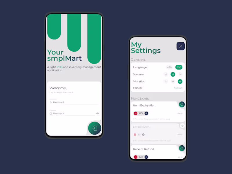 Cover image for smplMart — POS made simpler