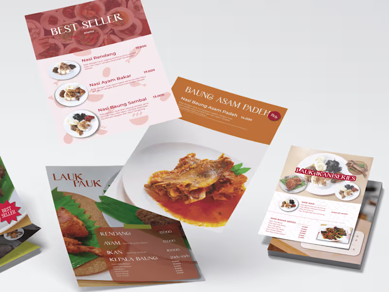 Cover image for Menu Design