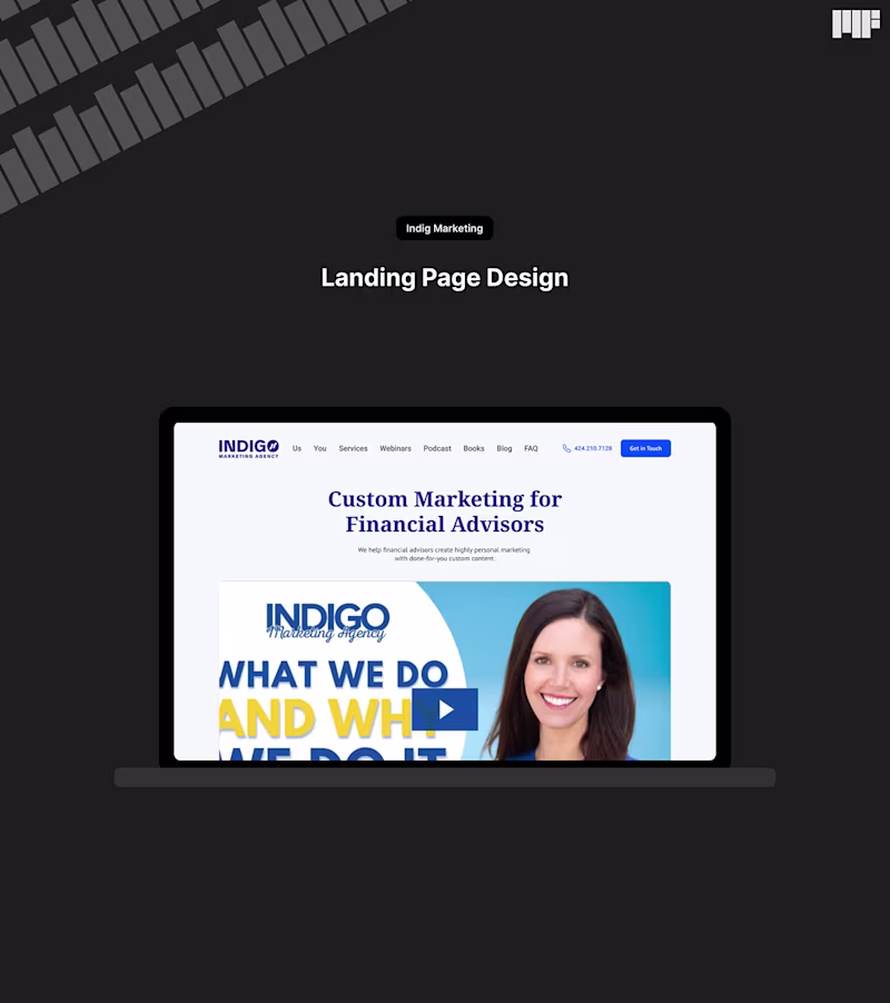 Cover image for Indigo marketing :: Behance