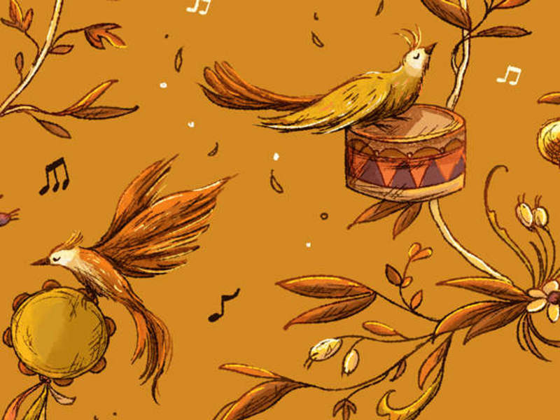 Cover image for Gift Wrapping Paper Design · Pattern Illustrations