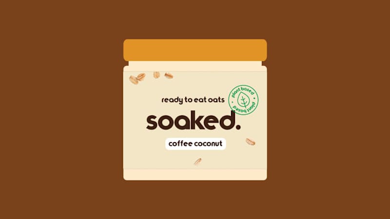 Cover image for Soaked Oats Packaging