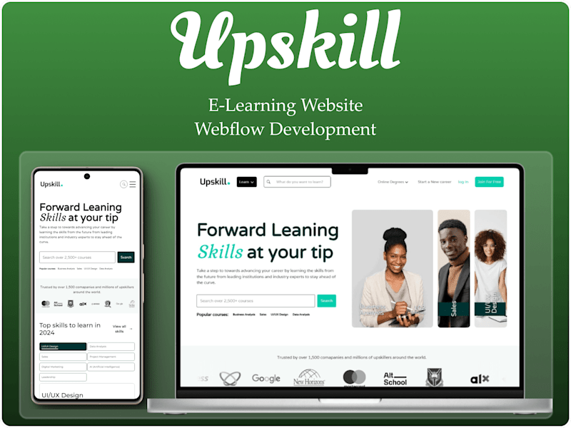 Cover image for Upskill - Webflow Development