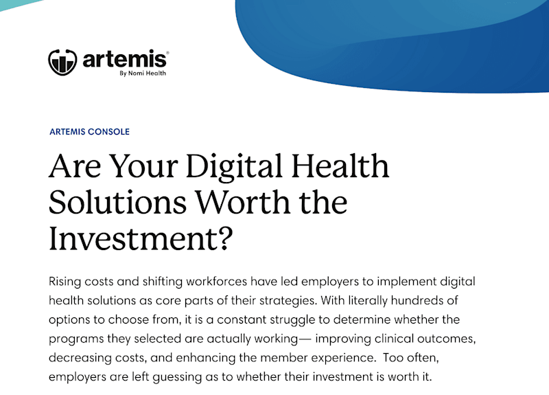 Cover image for Artemis Console – Healthcare Analysis Dashboard