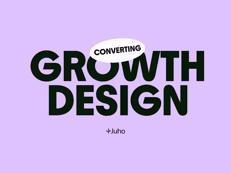Cover image for Growth design that sells
