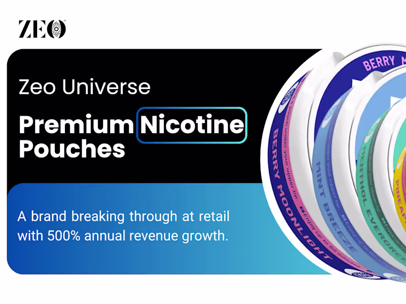 Cover image for Investor Pitch Deck For A Growing Nicotine Brand