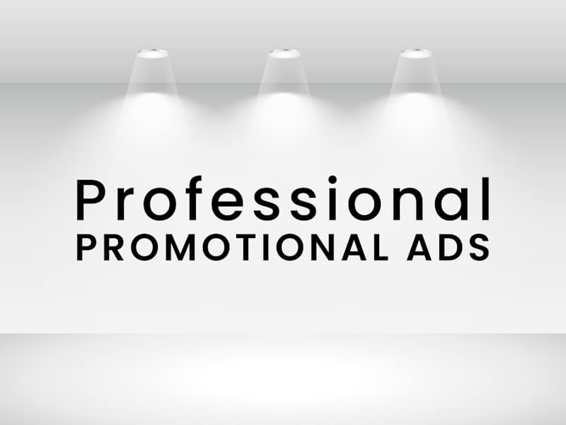 Cover image for Professional Promotional Ads