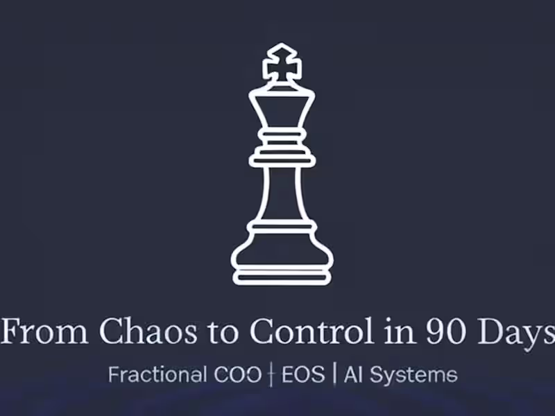 Cover image for Fractional Chief Operating Officer (COO)