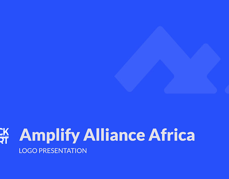 Cover image for Amplify Alliance Africa Identity Design :: Behance