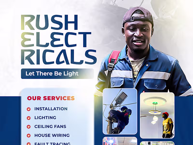 Cover image for I will design a professional business flyer and marketing poster