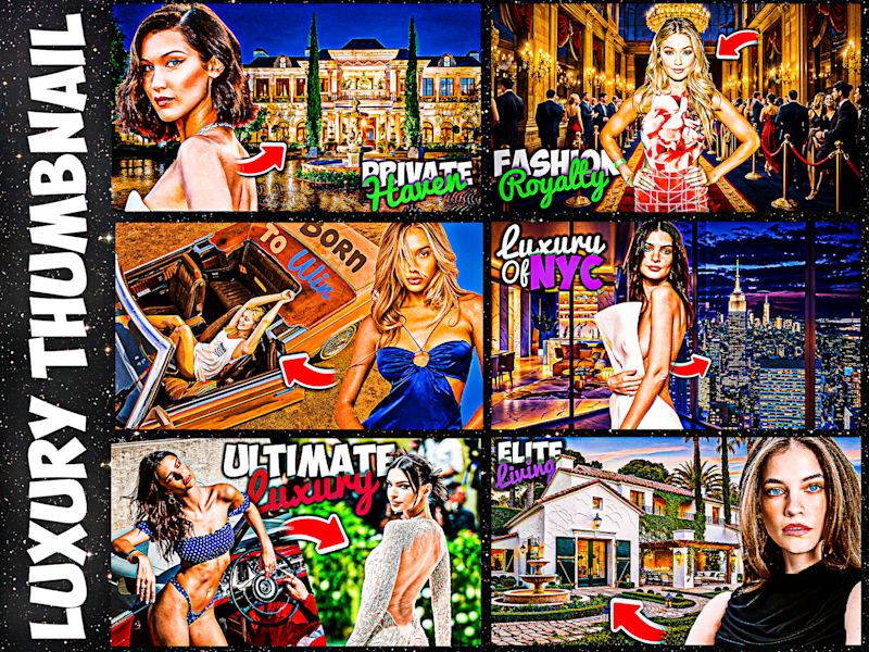 Cover image for Luxury YouTube Thumbnails