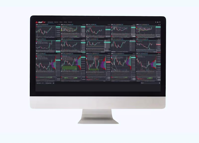 Cover image for AURLIX - a next-generation crypto trading platform.
