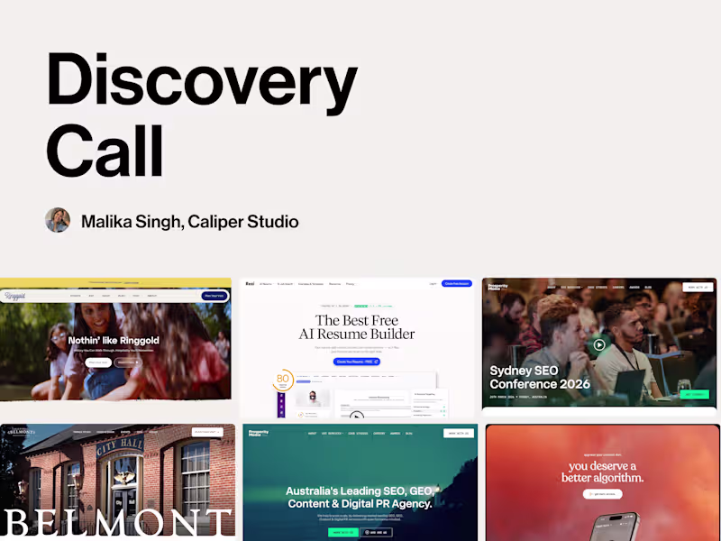 Cover image for Free Discovery Call