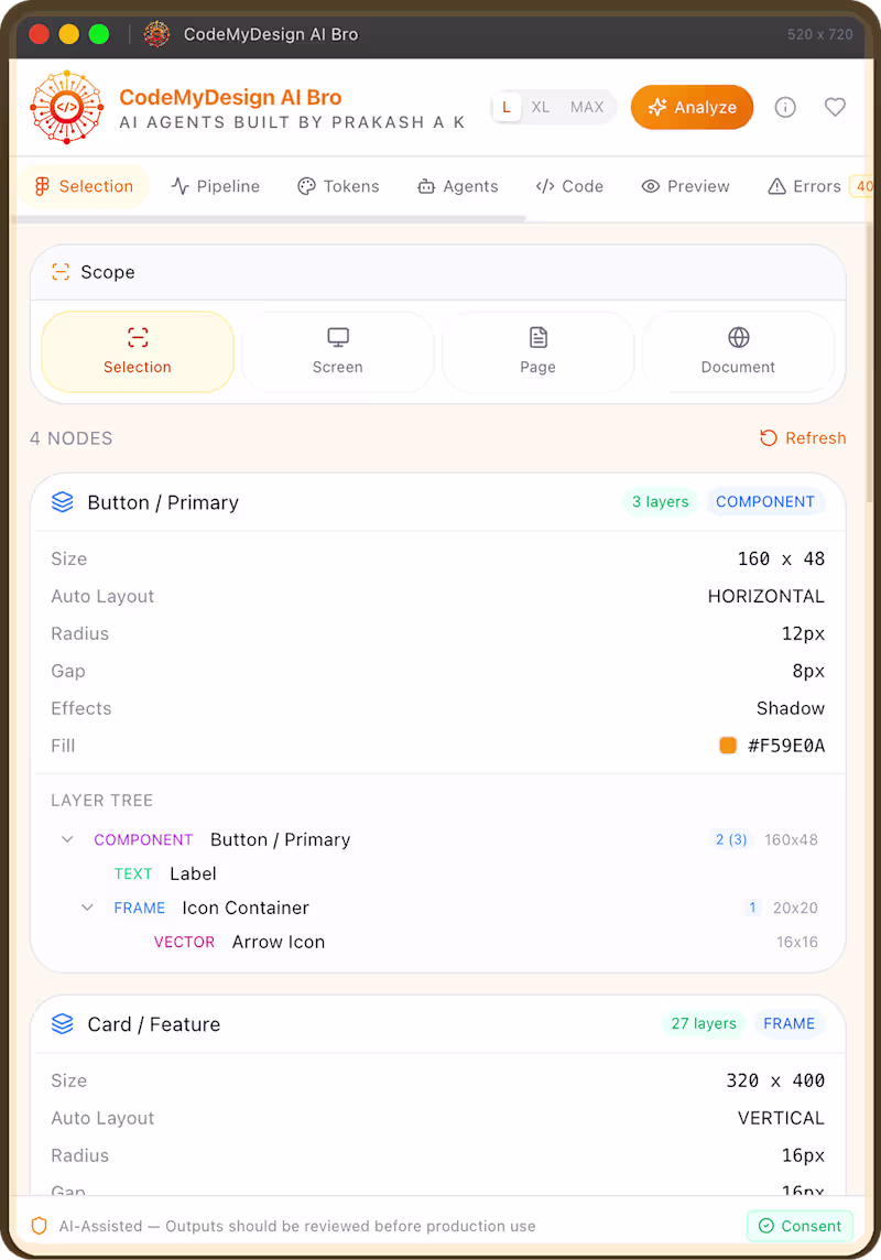 Cover image for 🚀 CodeMyDesign AI Bro -
