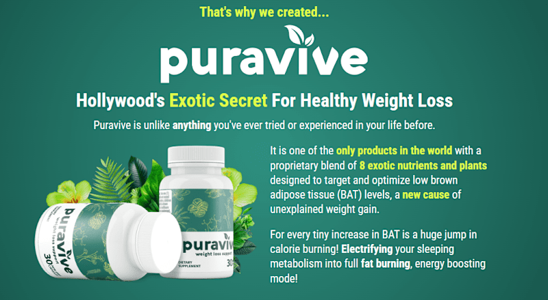 Cover image for  The Revolutionary Puravive Weight Loss Supplement!