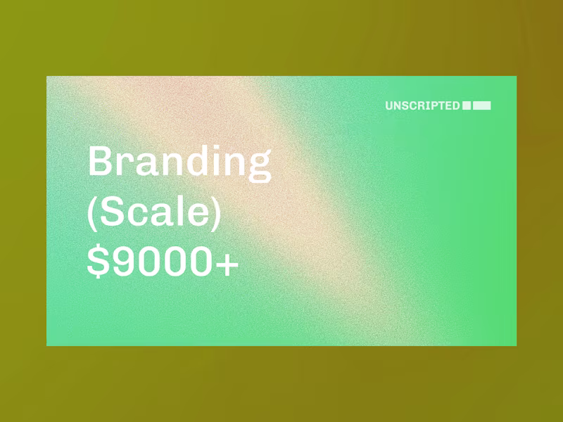 Cover image for Branding (Scale) - For Companies Ready to Scale