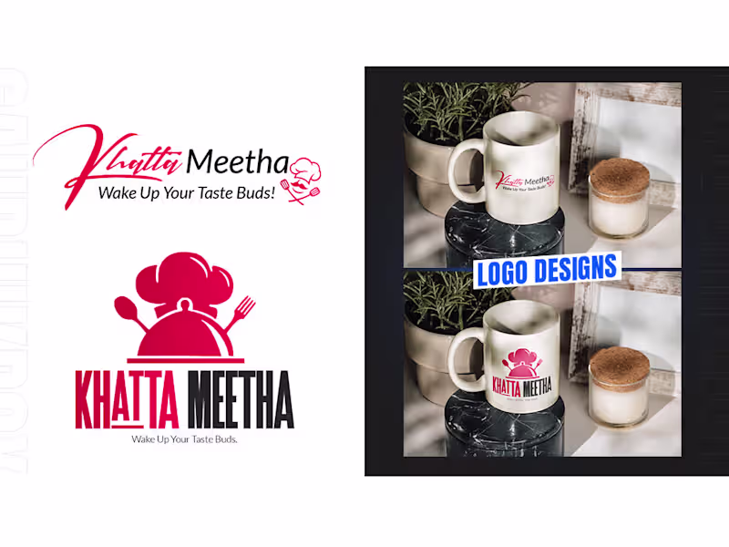 Cover image for Khatta Meetha Logo Design Project
