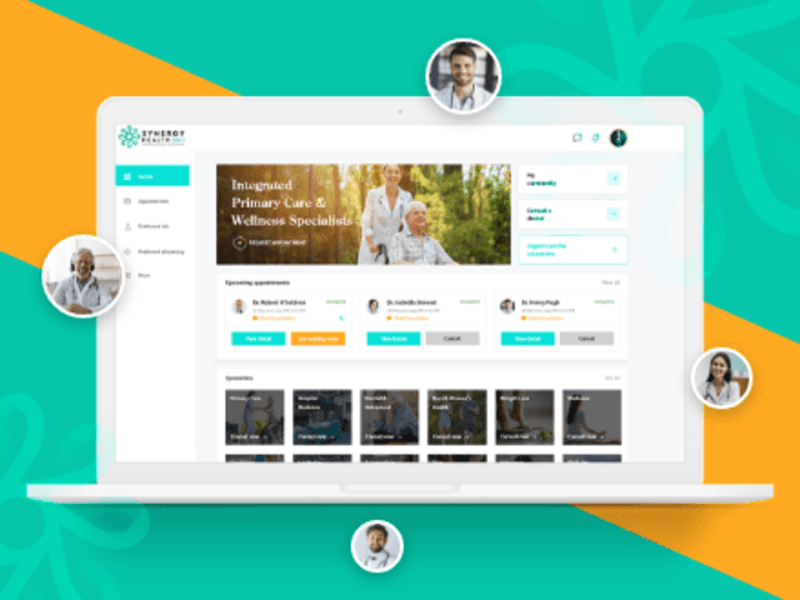 Cover image for Synergy Health 360- Web