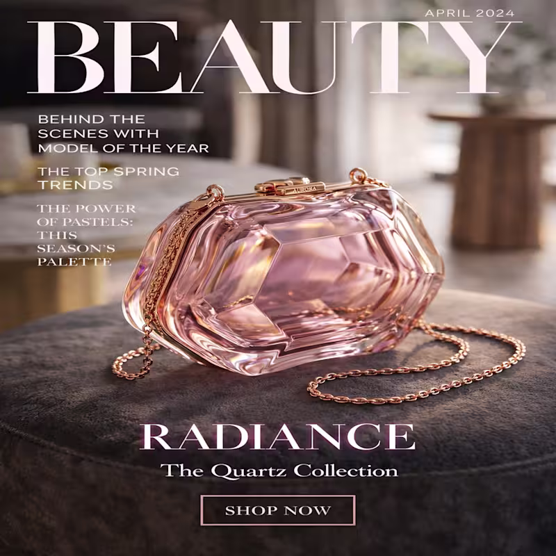Cover image for Expert Branding for Radiance: Quartz Crystal Accessories