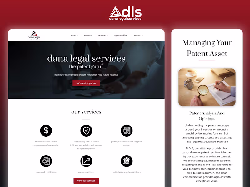 Cover image for Dana Legal Services