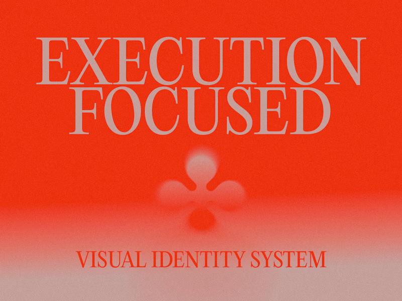 Cover image for Visual Identity System - Execution Focused