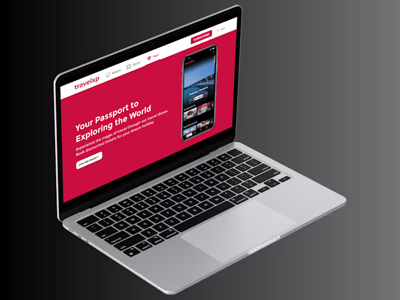 Cover image for Travel XP | Subscription Page Design | Web Design