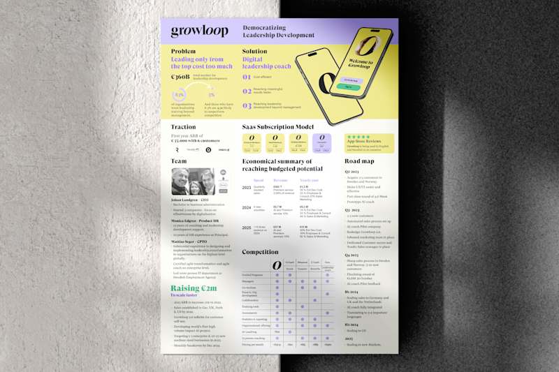 Cover image for I will design one pager, executive summary, or investment teaser