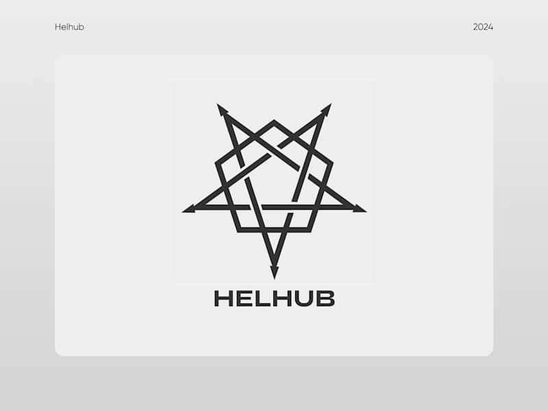 Cover image for Agency logo concept | Helhub