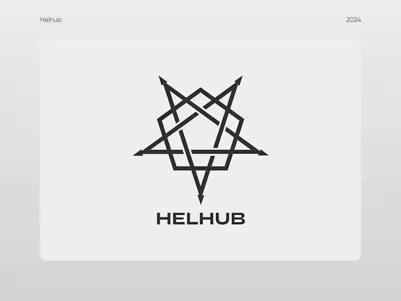 Cover image for Agency logo concept | Helhub