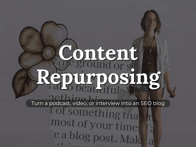 Cover image for Content Repurposing (Custom Service)
