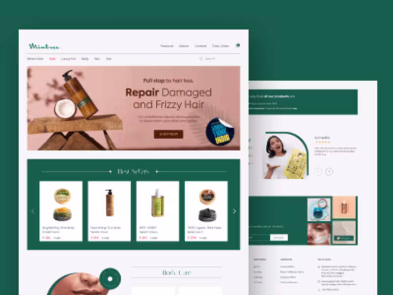 Cover image for Mintree Website - Redesign